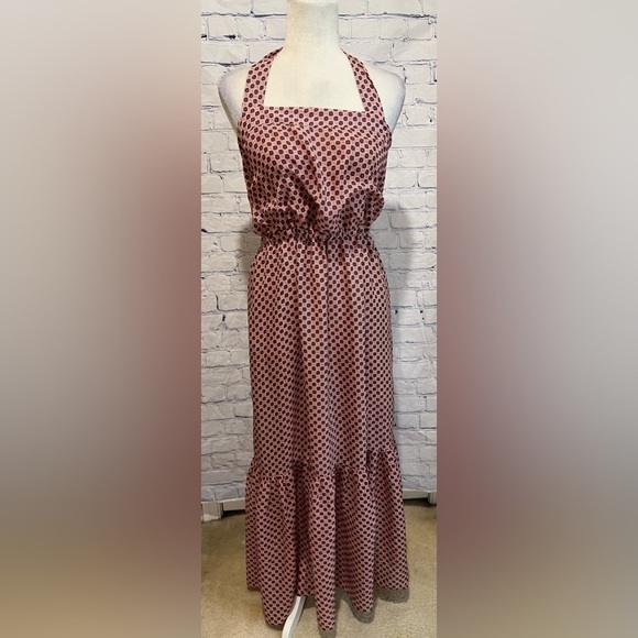 J. Crew Dresses & Skirts - J Crew silk block floral printed boho strap sun dress size 4